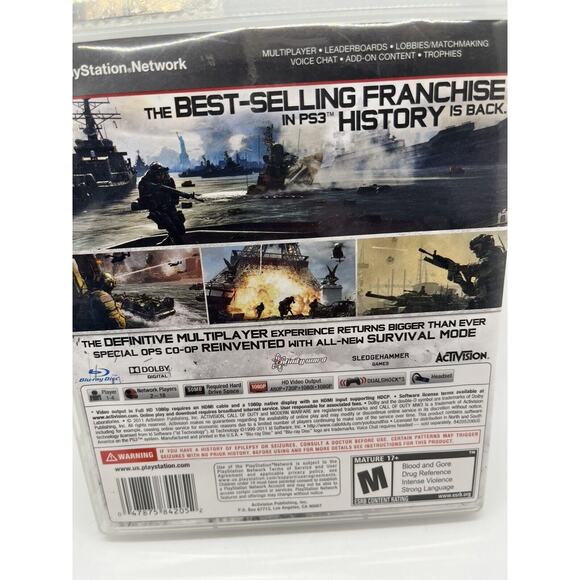 Call of Duty: Modern Warfare 3 (Sony PlayStation 3, PS3) - TESTED - Picture 4 of 7